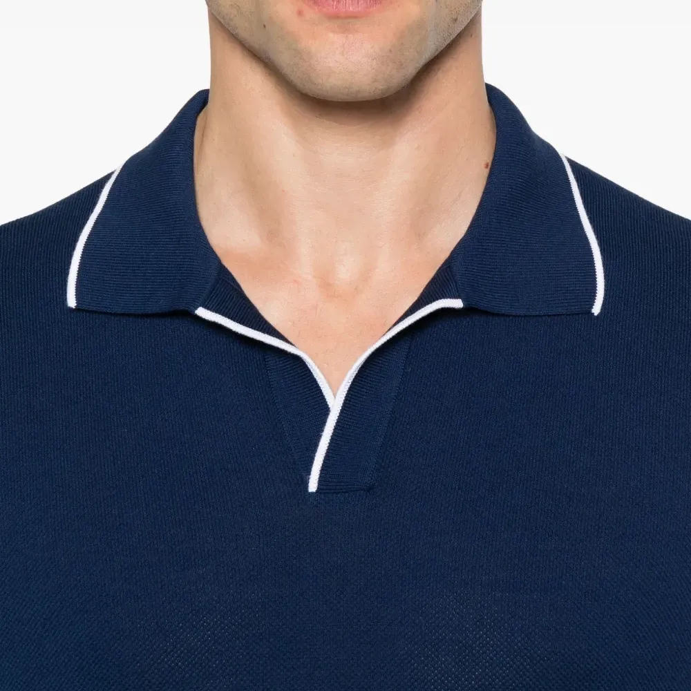 Футболка с воротником поло