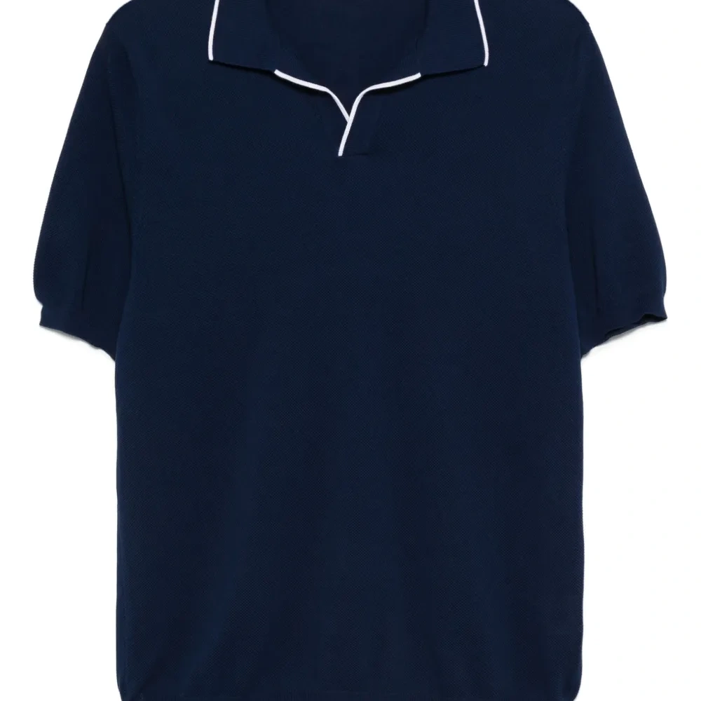 Футболка с воротником поло