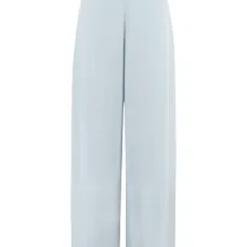 брюки широкого кроя с эластичным поясом