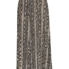 юбка со змеиным принтом