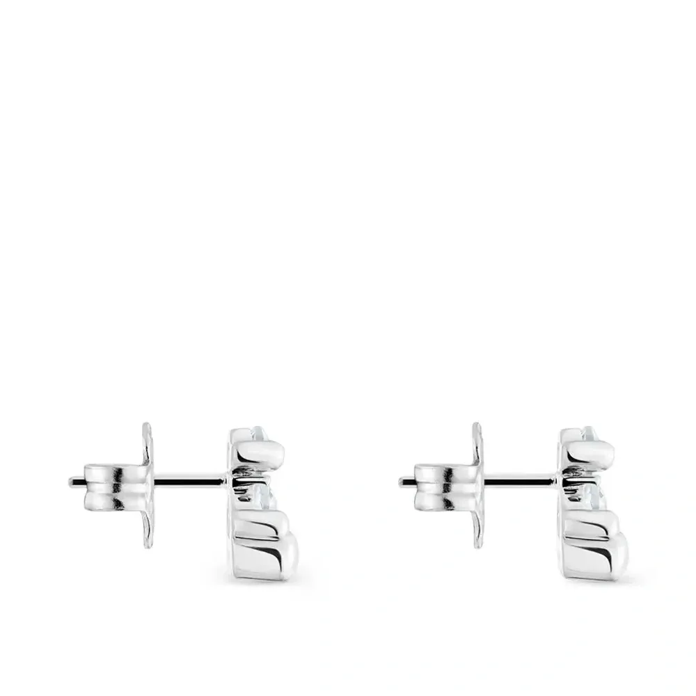 Серьги в форме медведя