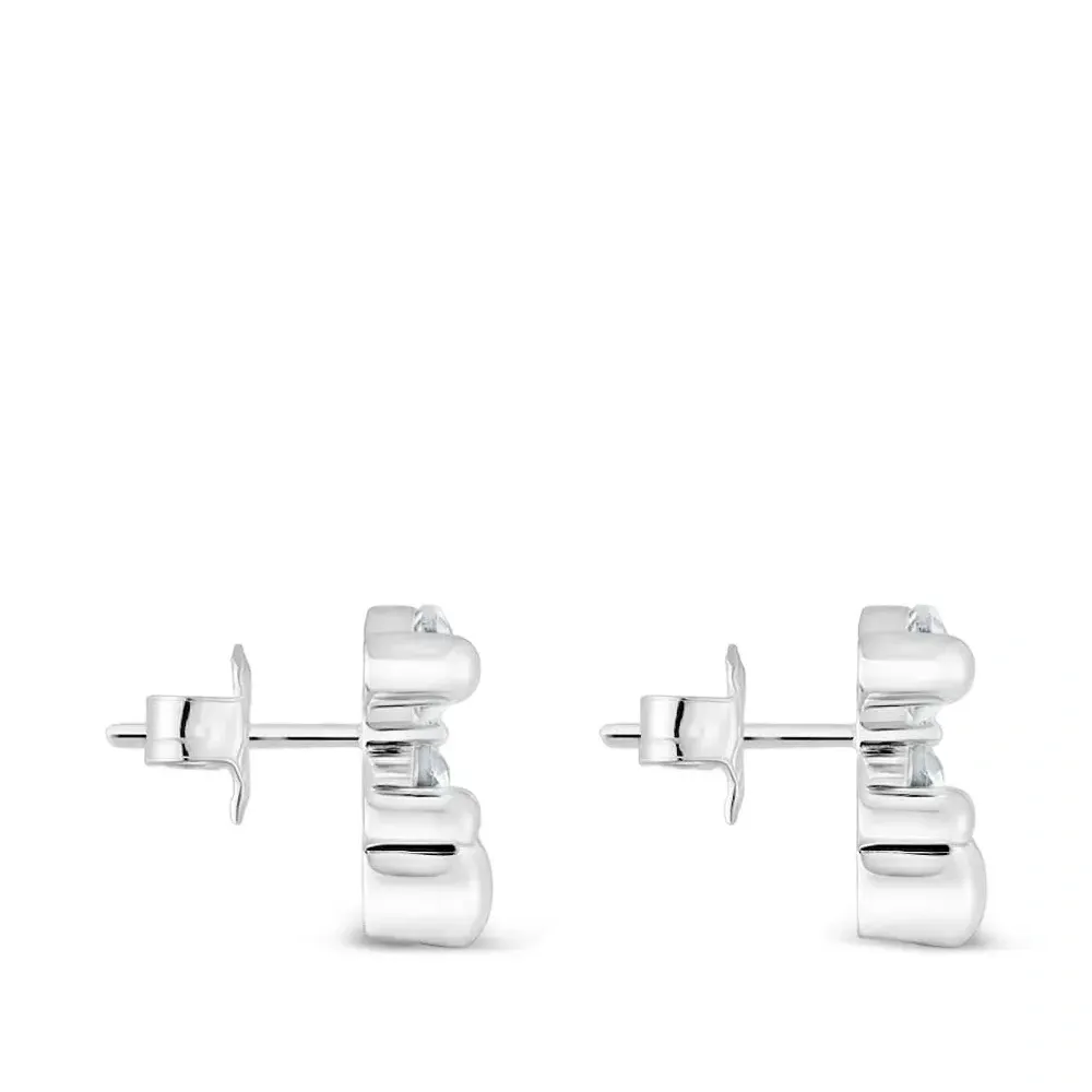 Серьги с кристаллами