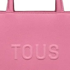 Сумка-тоут с тисненым логотипом