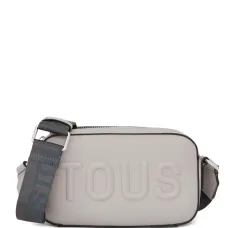 Сумка через плечо с тисненым логотипом