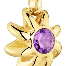 Подвеска с аметистом