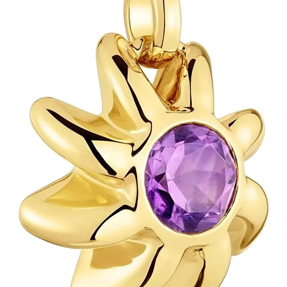 Подвеска с аметистом Подвеска с аметистом