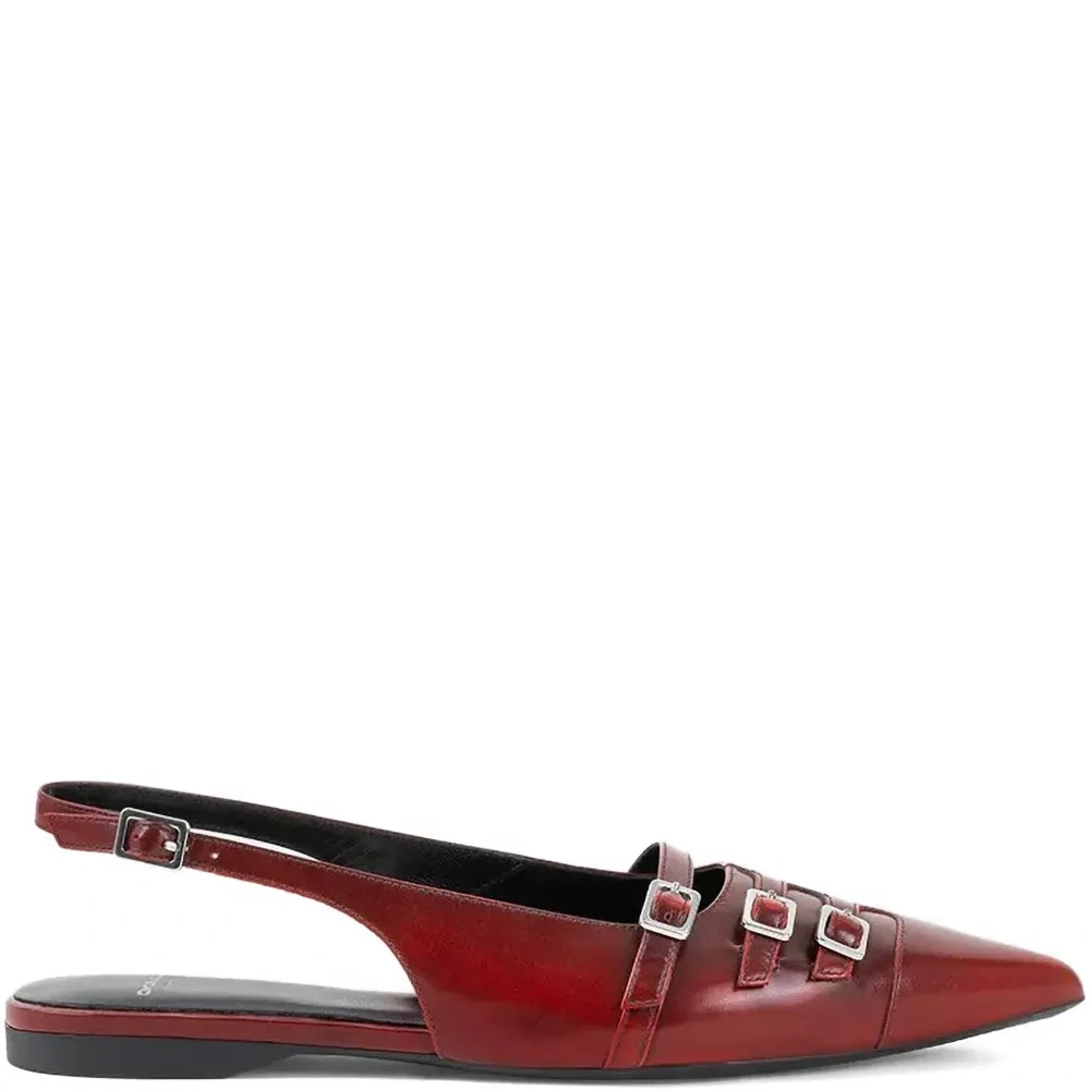 балетки Hermine с ремешком на пятке