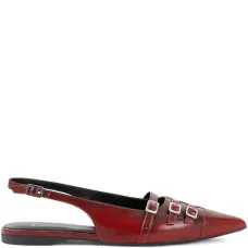 балетки Hermine с ремешком на пятке