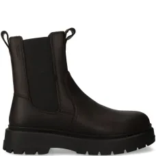 ботинки челси на утолщенной подошве