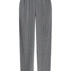 брюки с узором шеврон