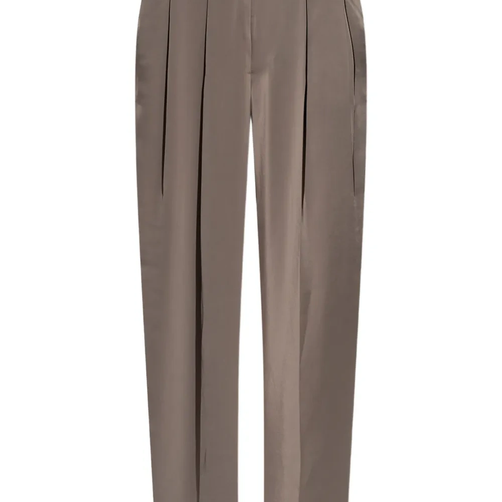 плиссированные брюки