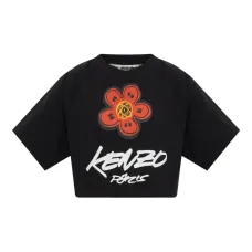 укороченная футболка Boke Flower