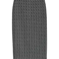 юбка на молнии с монограммой