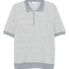 Рубашка поло в клетку