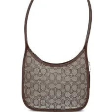 Сумка на плечо с монограммой