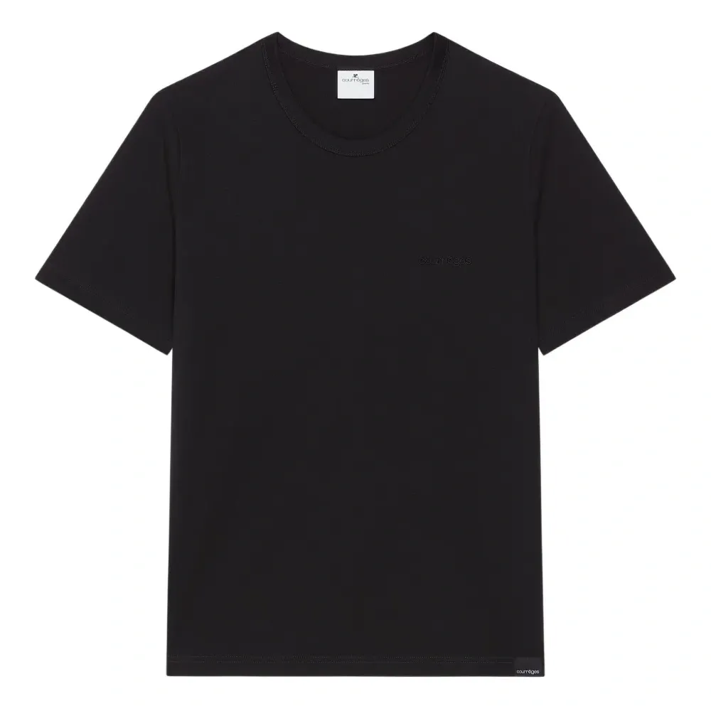 Футболка с круглым вырезом