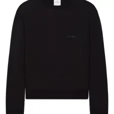 свитер с круглым вырезом