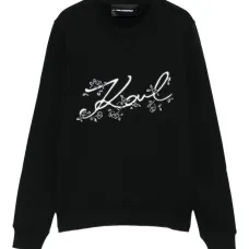 толстовка с цветочной вышивкой