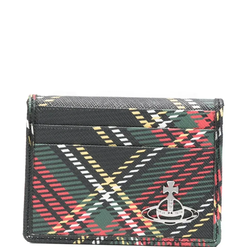 Картхолдер в клетку тартан