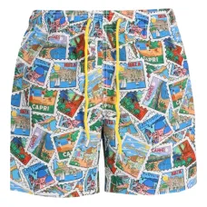 Плавки-шорты с принтом