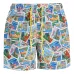 Плавки-шорты с принтом