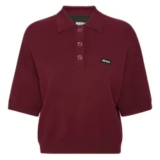 рубашка поло с нашивкой-логотипом