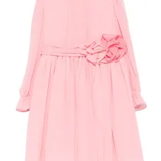 Платье с цветочным декором