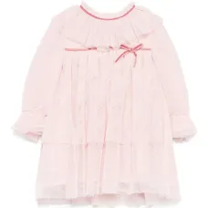 Платье с оборками