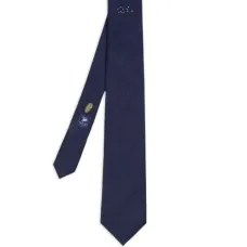 шелковый галстук Virgo с геометричным узором