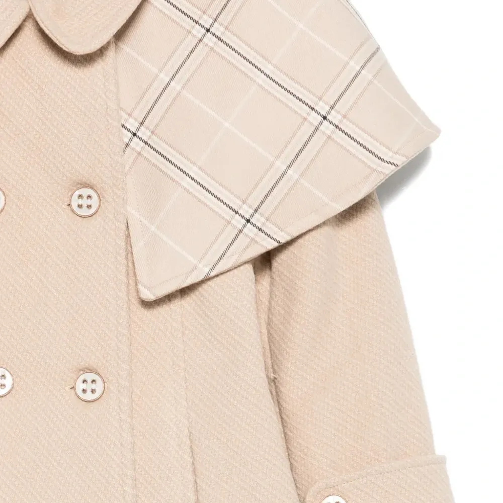 Пальто с откидным клапаном