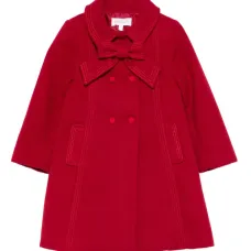 Бушлат с бантом и складками