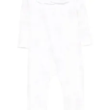 Пижама с оборками и принтом