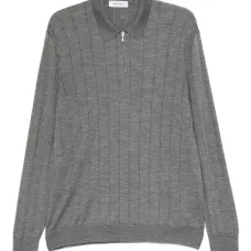 Рубашка поло с воротником на молнии