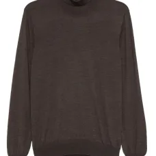 Топ с высоким воротником