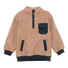 Толстовка с воротником на молнии