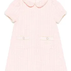 Твидовое платье с воротником Питер Пэн