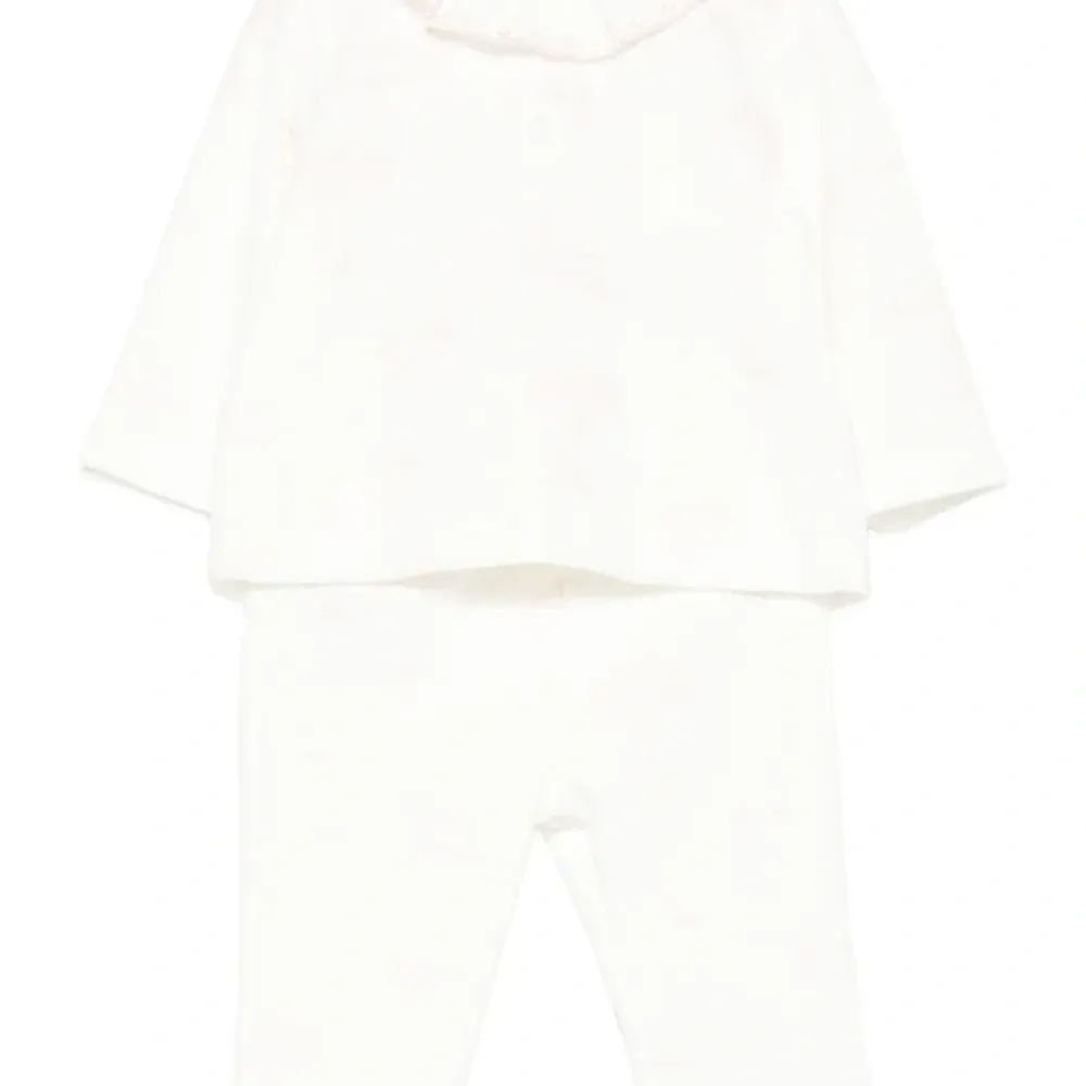 Комплект из топа и брюк с оборками Комплект из топа и брюк с оборками