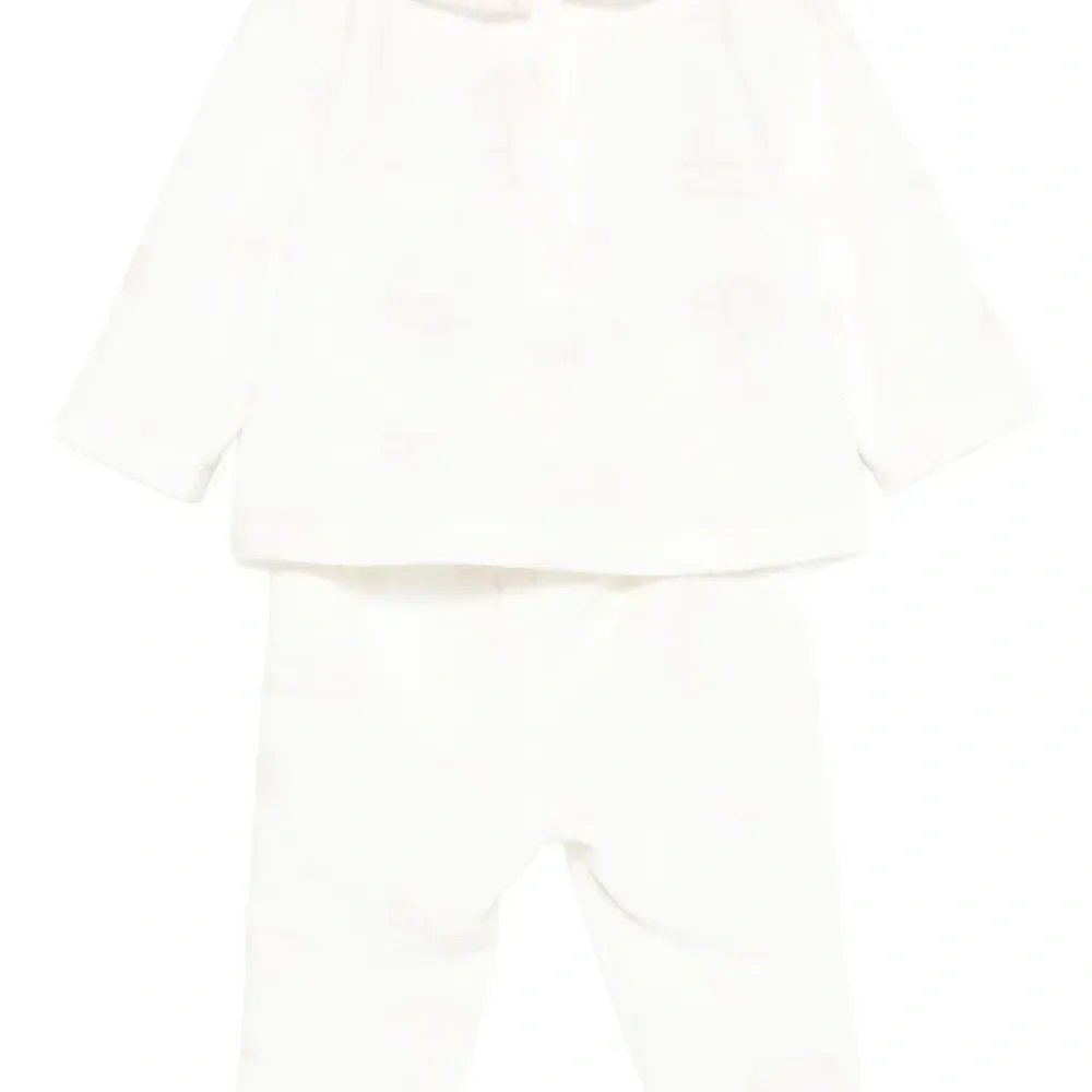 Комплект из топа и брюк с оборками Комплект из топа и брюк с оборками