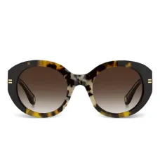 Солнцезащитные очки в оправе черепаховой расцветки