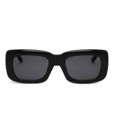 солнцезащитные очки в прямоугольной оправе с логотипом