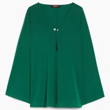 блузка с рукавами колокол