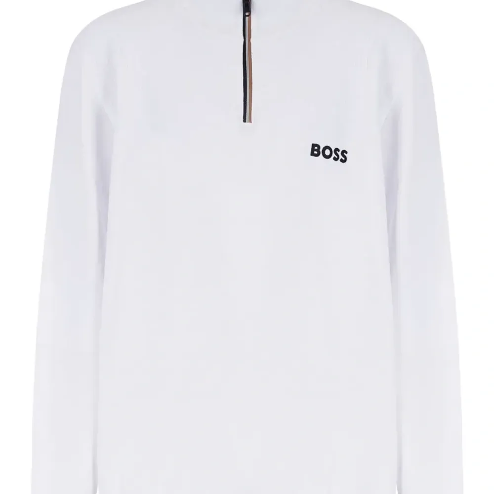 Полосатый свитер на молнии