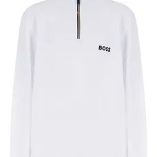 Полосатый свитер на молнии