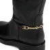 Сапоги с цепочкой