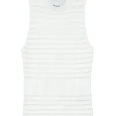 Топ в рубчик с оборками