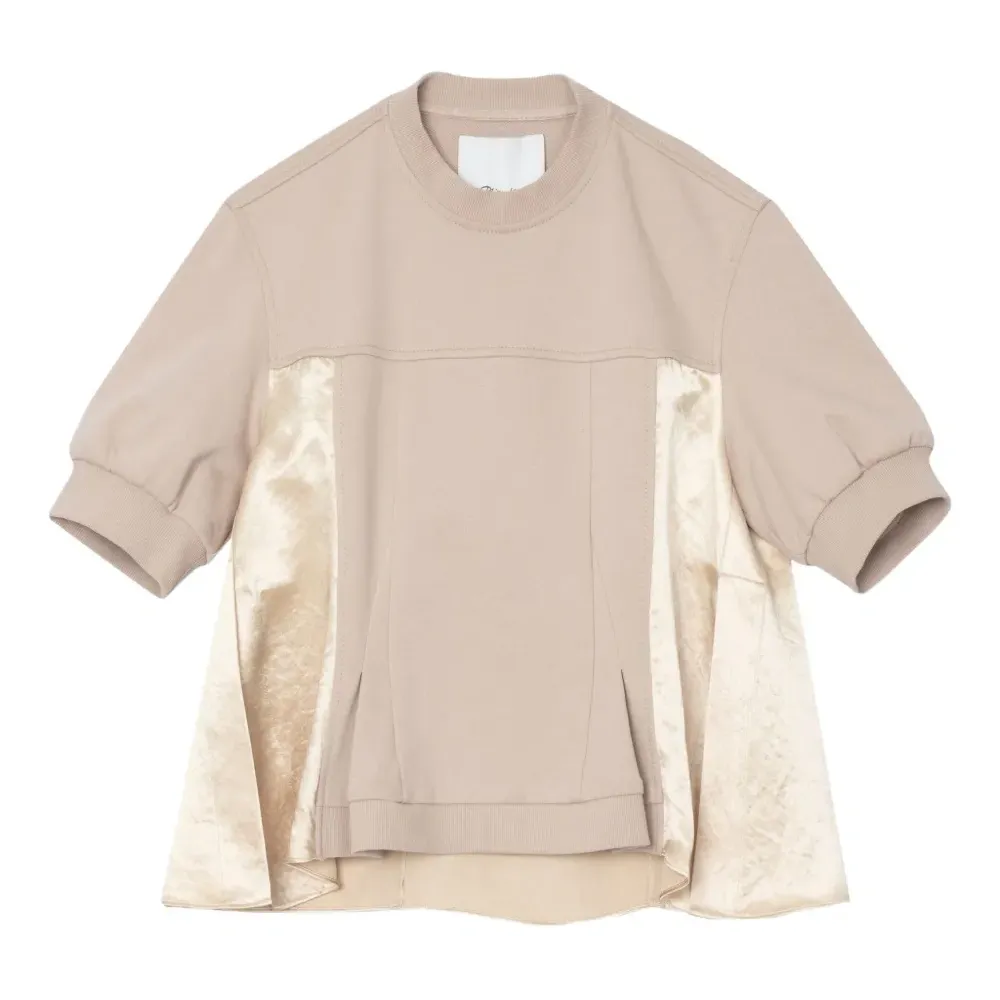 футболка со вставками