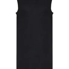 Топ без рукавов с круглым вырезом