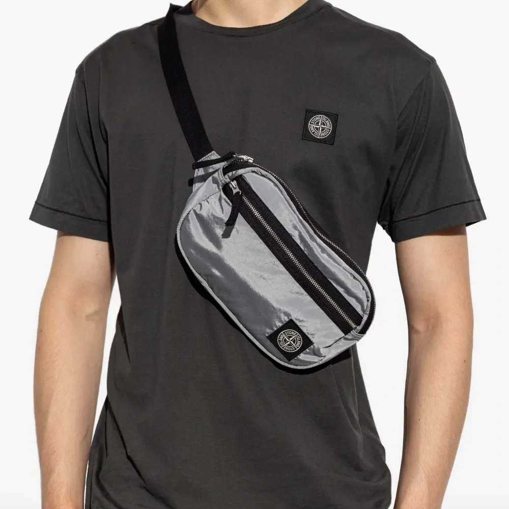 поясная сумка на молнии с логотипом поясная сумка на молнии с логотипом