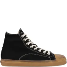 кеды из канваса на шнуровке