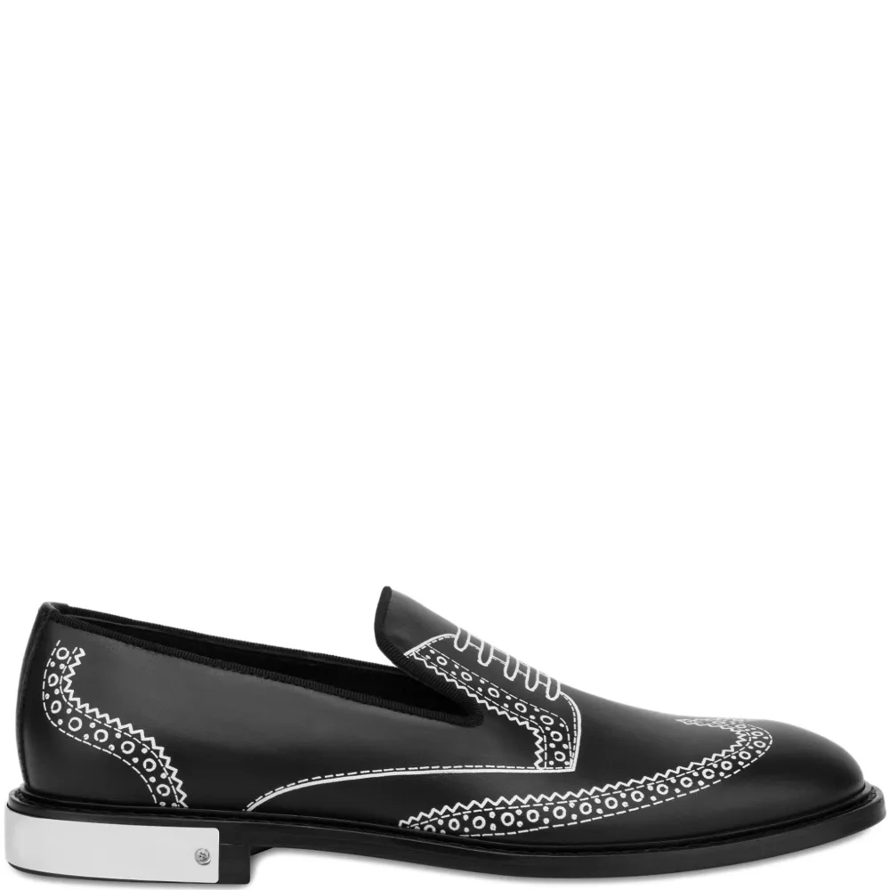 кожаные лоферы